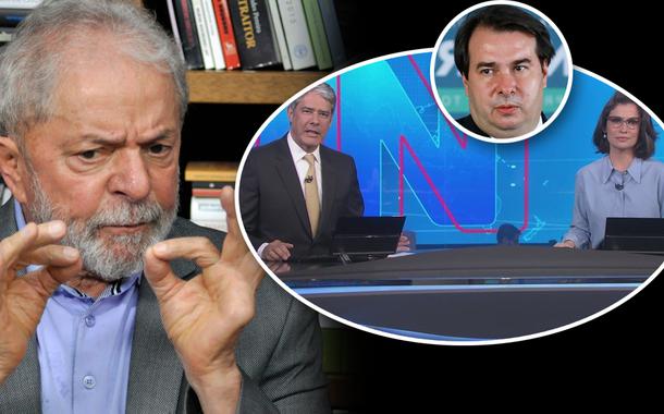 Lula, Jornal Nacional e Rodrigo Maia