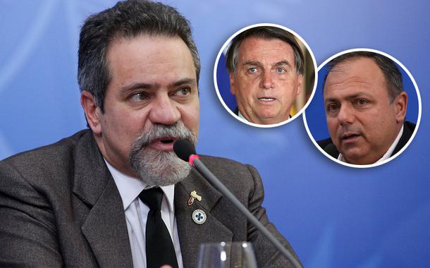 Élcio Franco, Bolsonaro e Pazuello