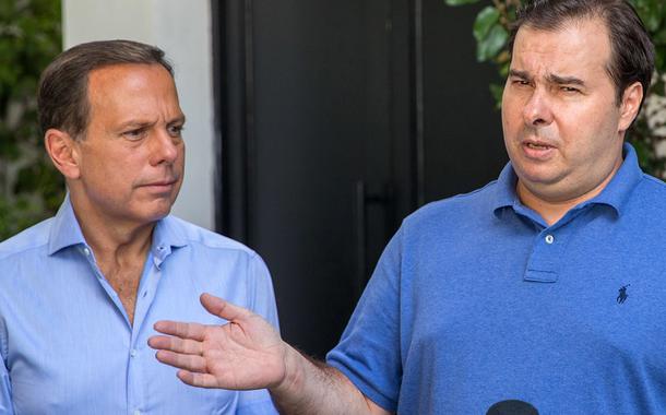 João Doria e Rodrigo Maia