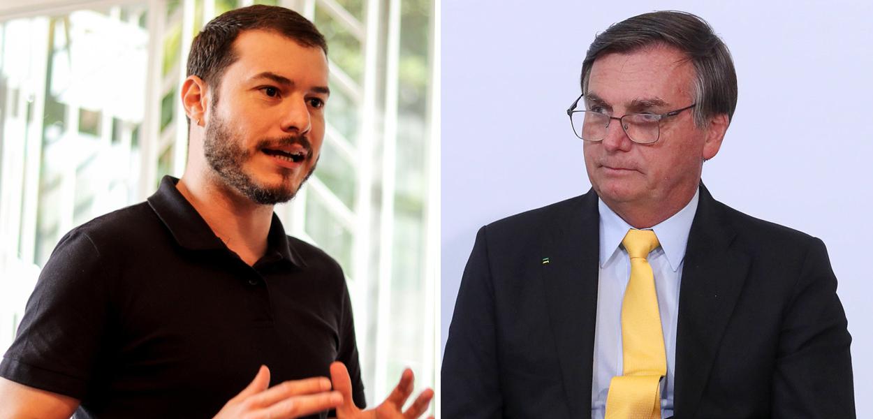 Juliano Medeiros e Jair Bolsonaro