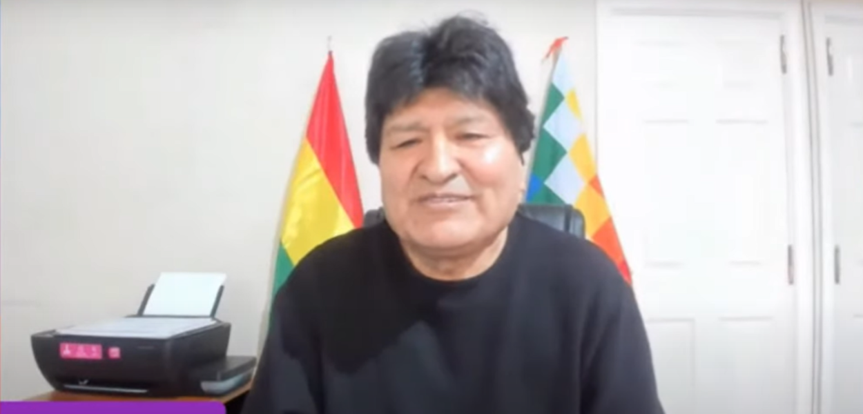Ex-presidente da Bolívia Evo Morales