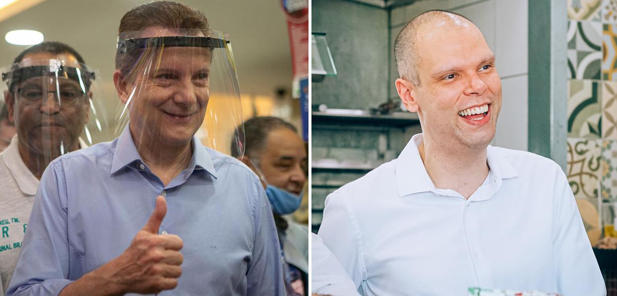 Celso Russomanno e Bruno Covas