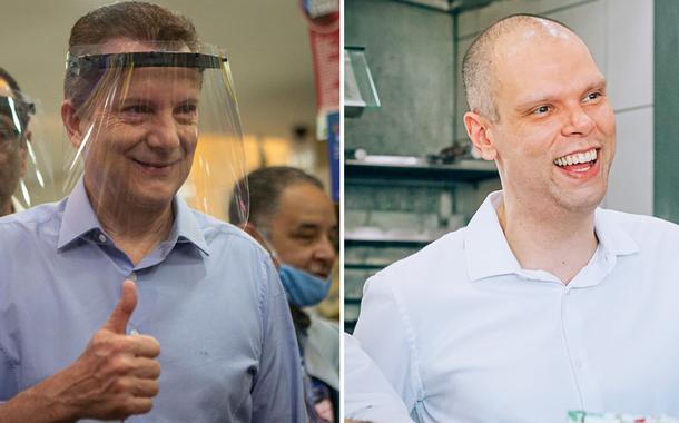 Celso Russomanno e Bruno Covas