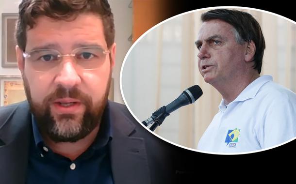 Marcelo Uchôa e Jair Bolsonaro