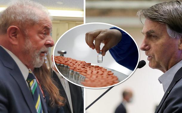 Lula, CoronaVac e Bolsonaro