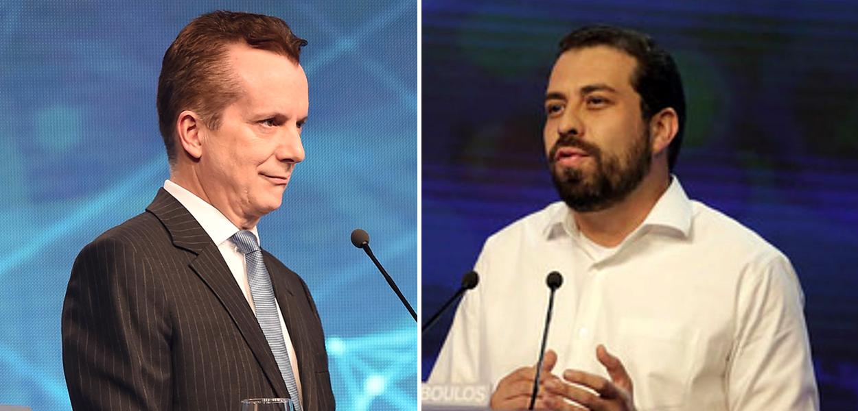 Celso Russomanno e Guilherme Boulos