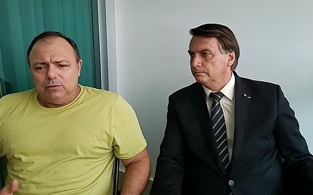 Pazuello e Bolsonaro