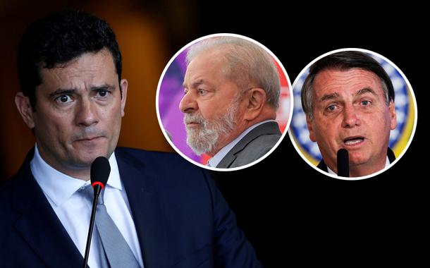 Sergio Moro, Lula e Jair Bolsonaro