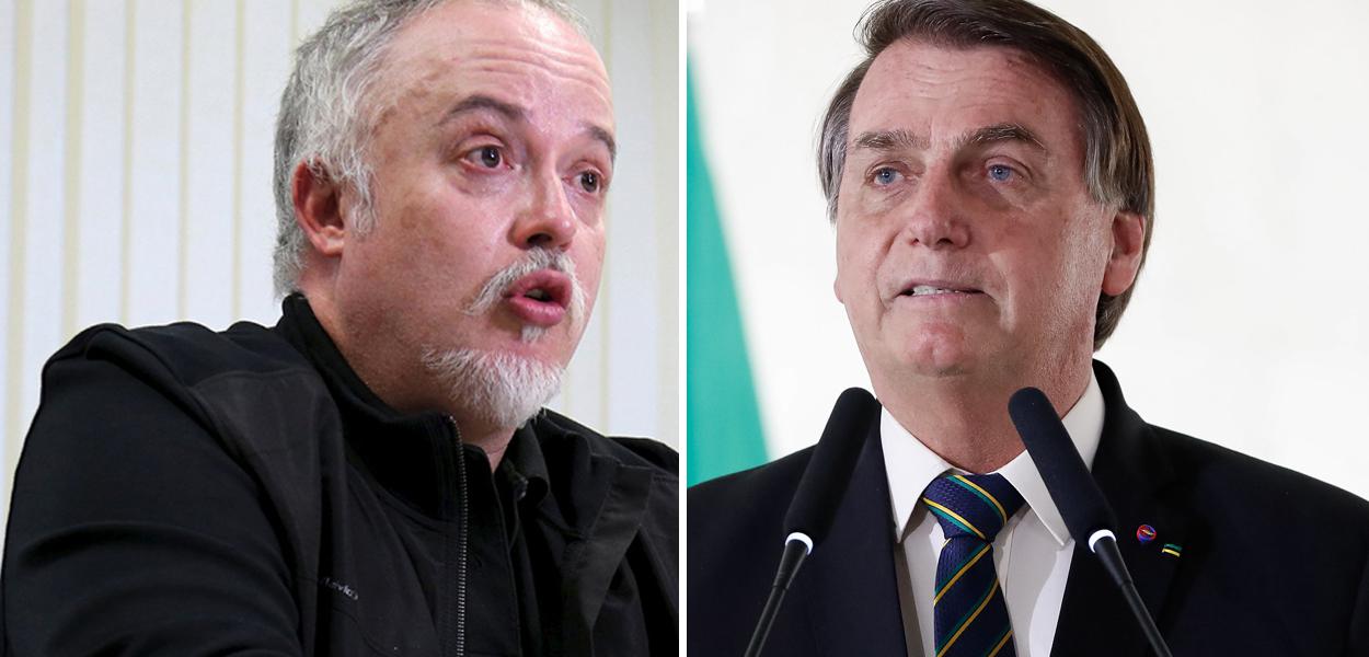 Carlos Fernando dos Santos Lima e Jair Bolsonaro