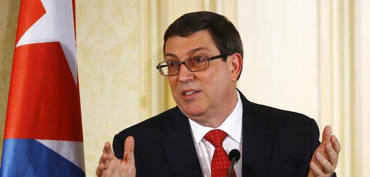 O chanceler de Cuba, Bruno Rodríguez 