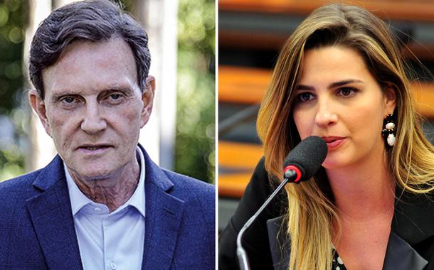 Marcelo Crivella e Clarissa Garotinho