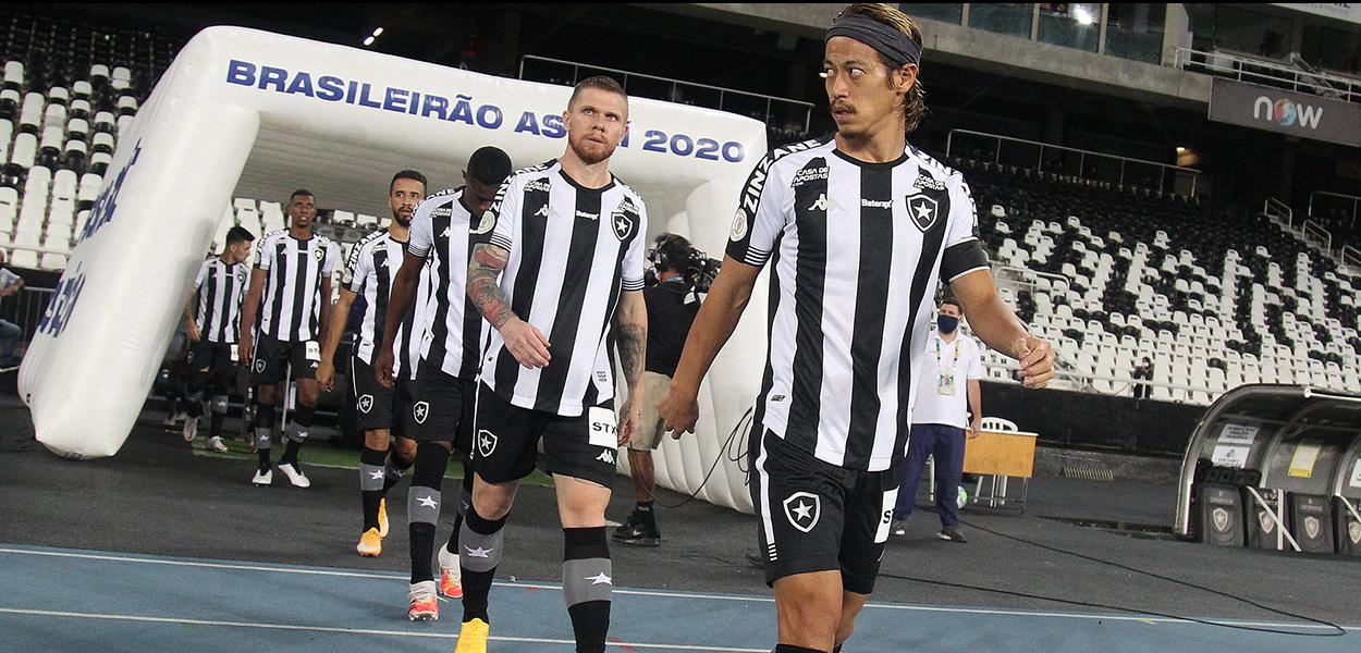 Honda. Botafogo x Goias pelo Campeonato Brasileiro no Estadio Nilton Santos. 19 de Outubro de 2020, Rio de Janeiro, RJ, Brasil.