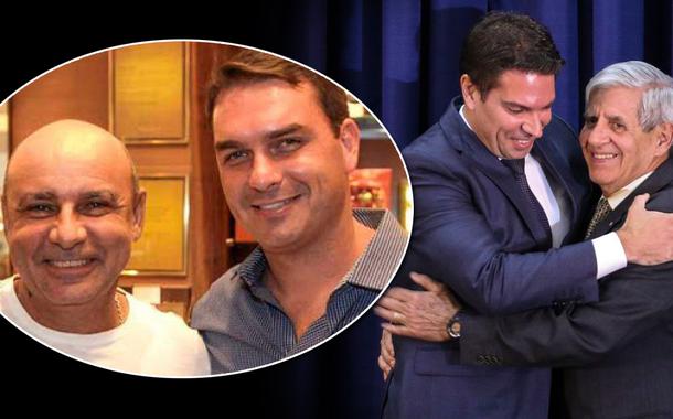 Fabricio Queiroz, Flavio Bolsonaro, Alexandre Ramagem e Augusto Heleno