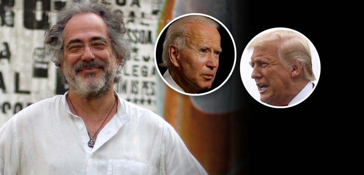 Pepe Escpbar, Joe Biden e Donald Trump