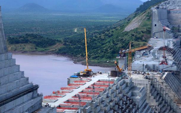 Represa do Renascimento na Etiópia