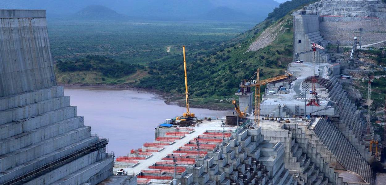 Represa do Renascimento na Etiópia