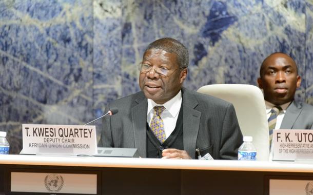 Kwesi Quartey, vice-presidente da União Africana