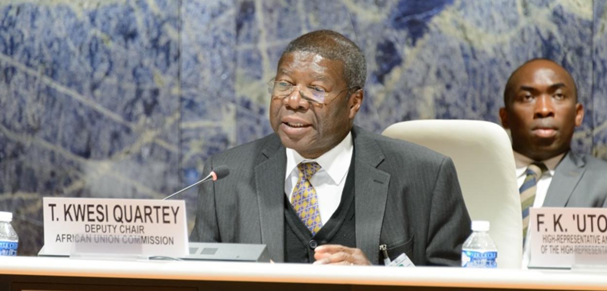 Kwesi Quartey, vice-presidente da União Africana