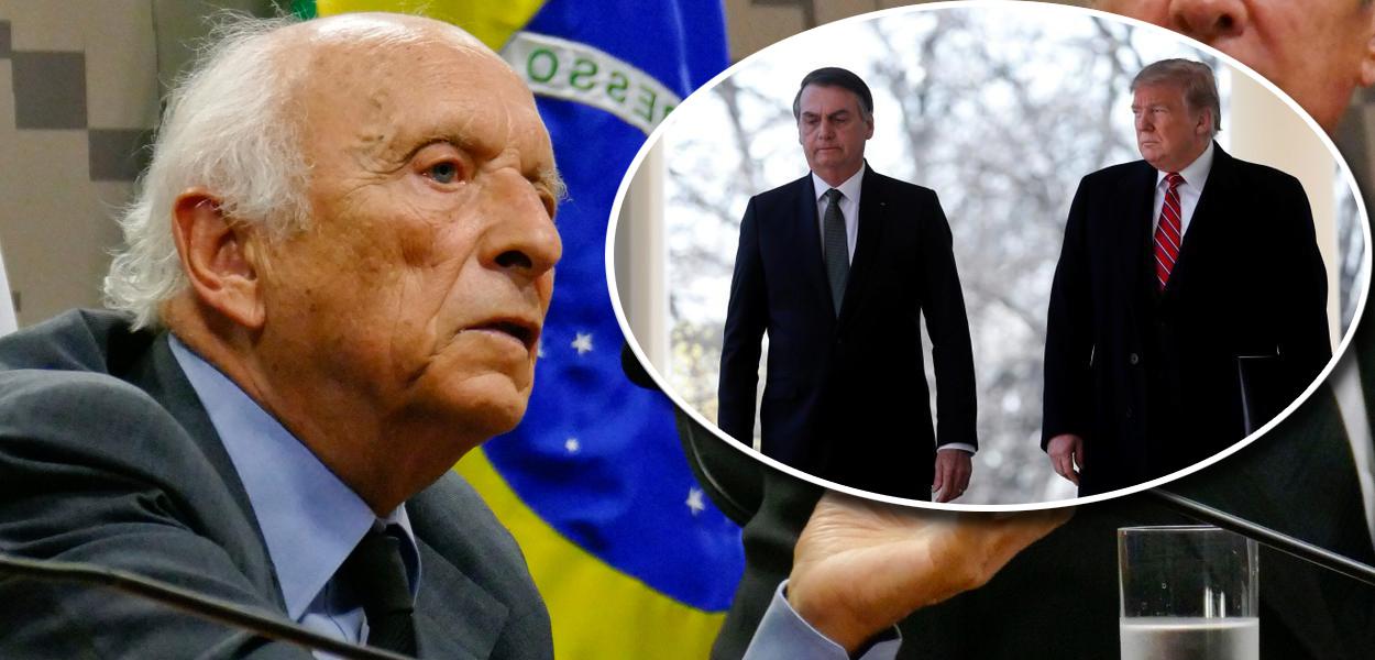 Rubens Ricupero, Bolsonaro com Trump