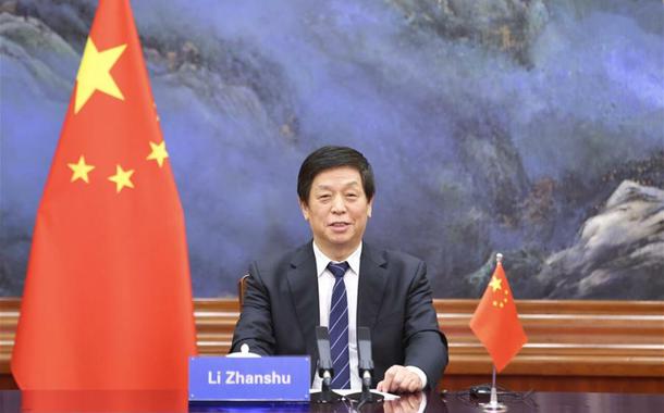 Li Zhanshu, chefe do Legislativo chinês