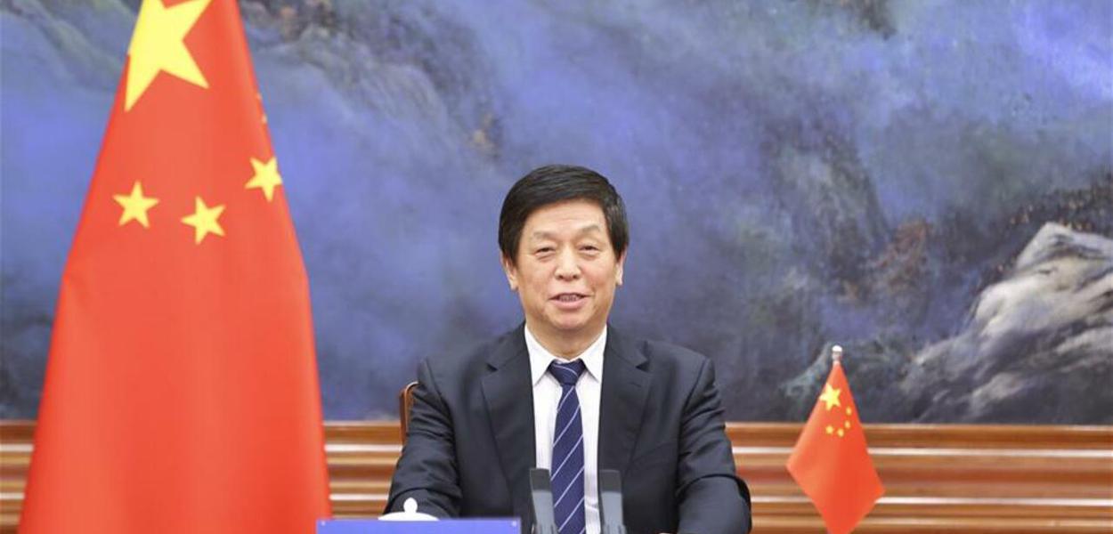 Li Zhanshu, chefe do Legislativo chinês