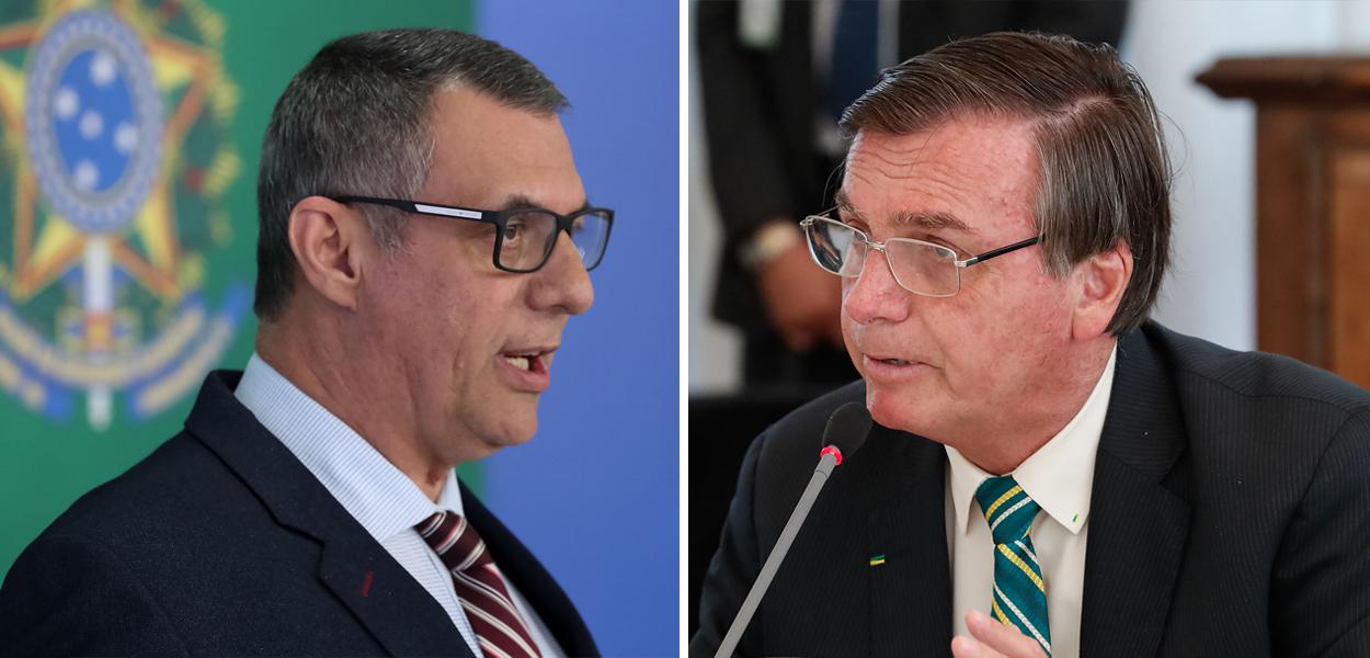 Otávio Rêgo Barros e Jair Bolsonaro