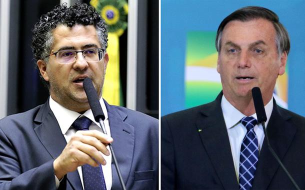 Alencar Santana Braga e Jair Bolsonaro