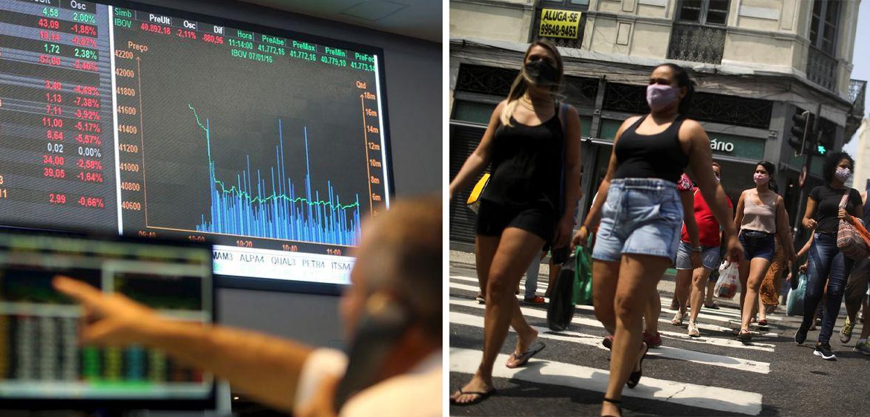 Ibovespa | Cena de São Paulo durante a pandemia de coronavírus