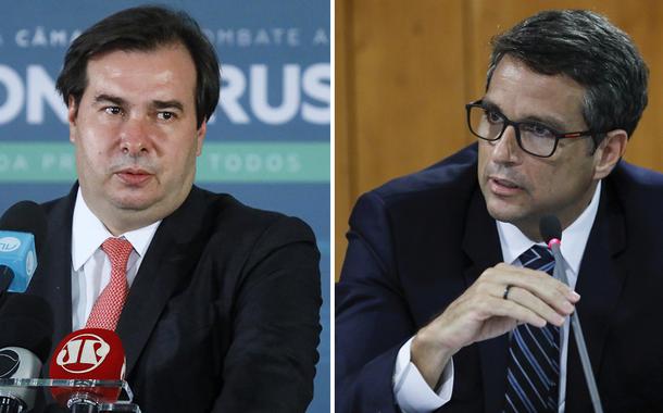 Rodrigo Maia e Roberto Campos Neto