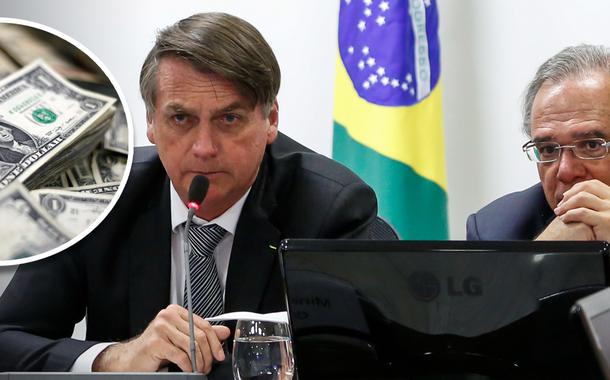 Jair Bolsonaro e Paulo Guedes