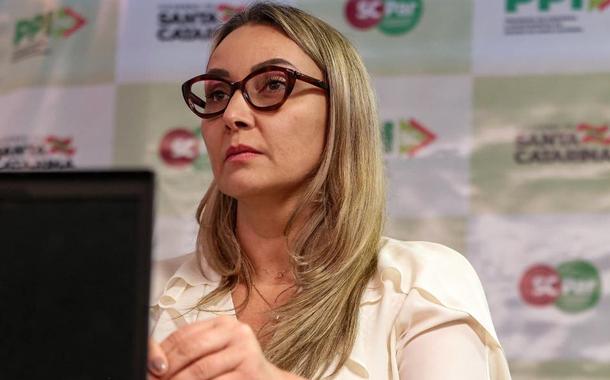 Daniela Reinehr, governadora interina de Santa Catarina