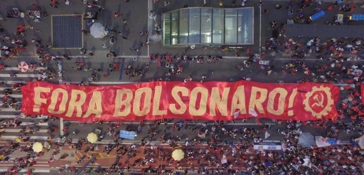 Fora Bolsonaro na Av. Paulista