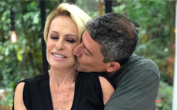 Ana Maria Braga e Tom Veiga, que faz o Louro José