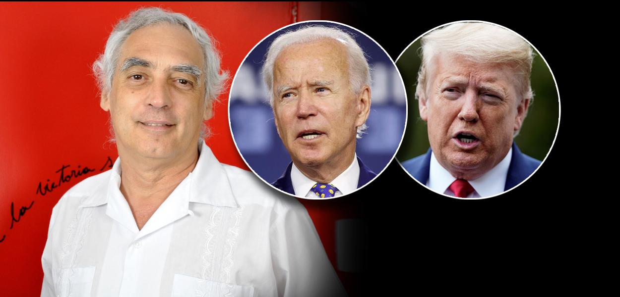 José Reinaldo Carvalho, Joe Biden e Donald Trump