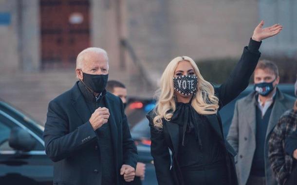 Joe Biden e Lady Gaga