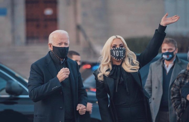 Joe Biden e Lady Gaga