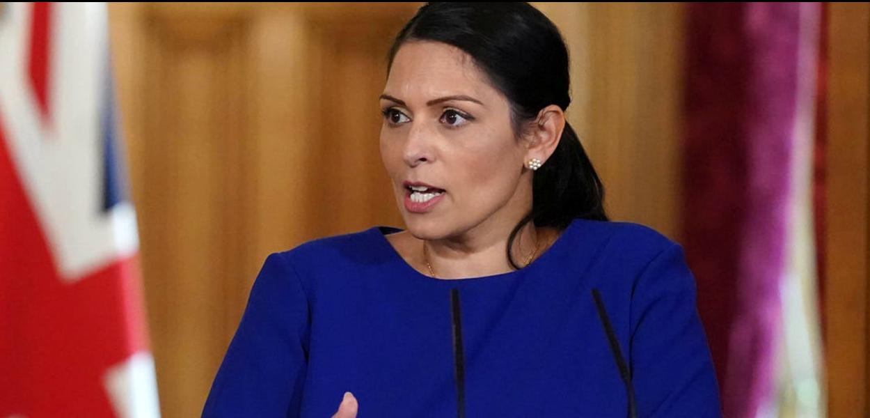 Priti Patel, ministra britânica do Interior.