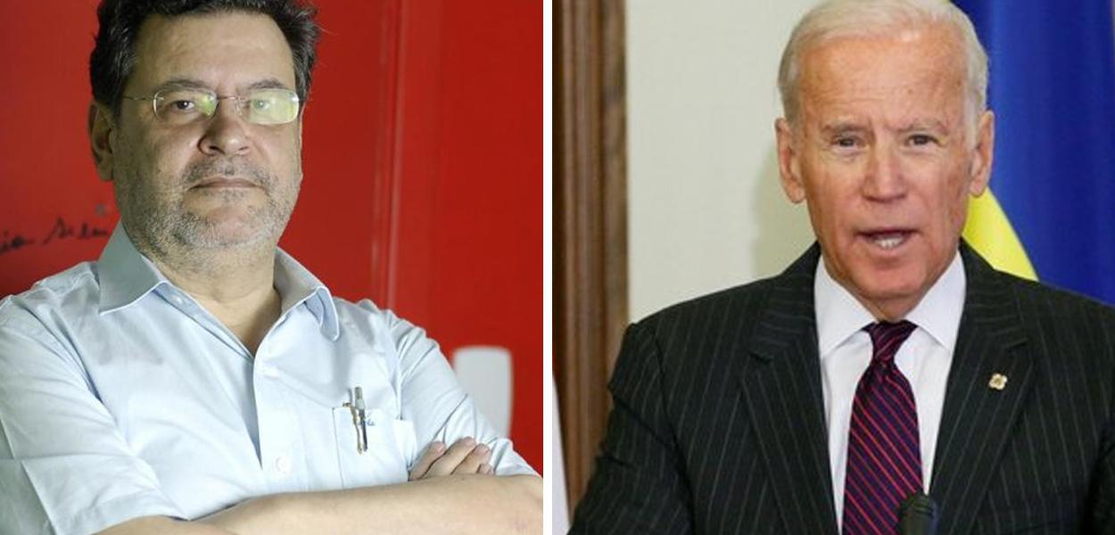Rui Costa Pimenta e Joe Biden