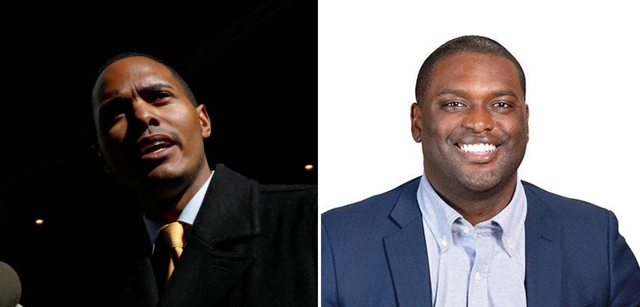 Ritchie Torres e Mondaire Jones, filiados ao Partido Democrata