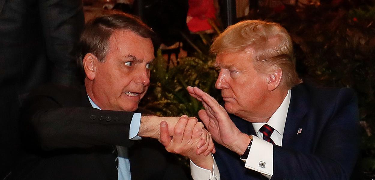 Jair Bolsonaro e Donald Trump