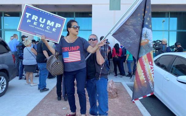 Apoiadores de Donald Trump Las Vegas, Nevada 5/11/2020