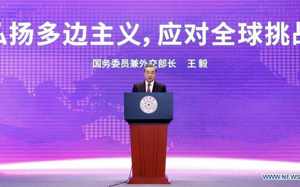 O chanceler chinês, Wang Yi