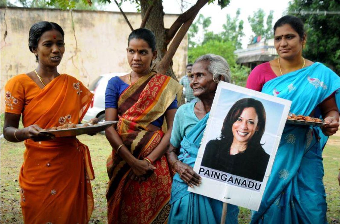 Indianas celebram vitória de Kamala Harris nos EUA
