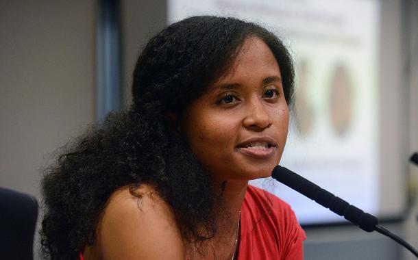 Candidata a vereadora pelo PT, a advogada Tamires Sampaio é uma das postulantes negras em SP