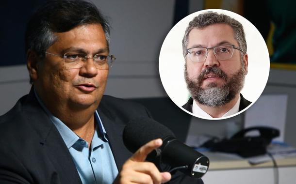 Flávio Dino e Ernesto Araújo