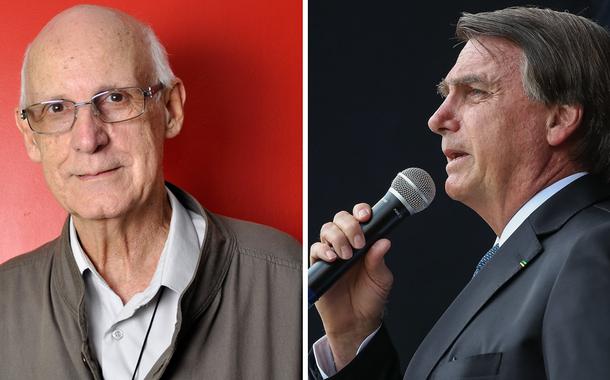 Júlio Lancellotti e Jair Bolsonaro