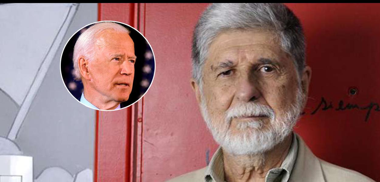 Joe Biden e Celso Amorim