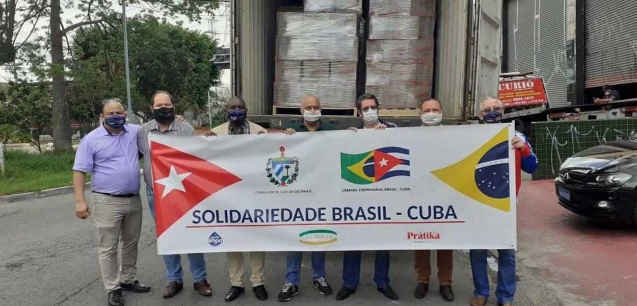Câmara Empresarial Brasil-Cuba envia à ilha materiais para ajudar no combate à Covid-19