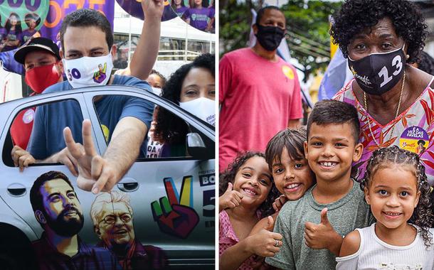 Guilherme Boulos e Benedita da Silva