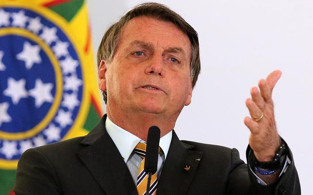 O presidente Jair Bolsonaro, participa do lançamento da retomada do turismo no Palácio do Planalto. 10/11/2020